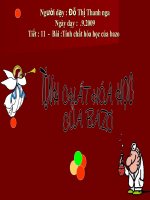 bài tính chất hóa học của bazo