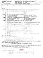 DE KIEM TRA 45 PHUT (Lan 2) 10 CO BAN