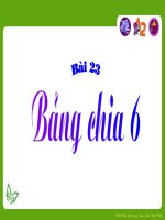 Bảng chia 6