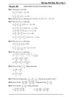 Một số bài tập Toán 7