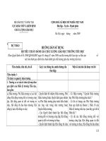 Hướng dẫn tiêu chuẩn KĐCLTH