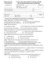 De thi Tieng viet giaoluu