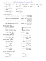 phương trình lượng giác