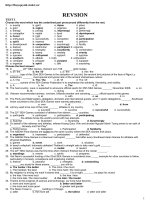 300 câu ôn thi TNPT + Đ / Á