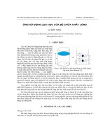 ung xu dong luc cua be chua chat long 