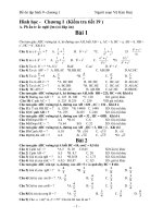 đề ôn tâp hình 9 - chương 1