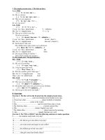 Ôn tập bài 1 cho học sinh lớp 10