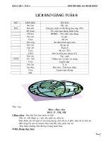 giáo an lớp 1 tuần 5