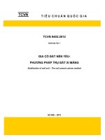 TCVN 9403 2012 GIA CO DAT NEN YEU   PP TRU DAT XI MANG 