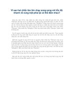 Vì sao hai chiếc tàu lớn chạy song song với tốc độ nhanh về cùng một phía lại có thể đâm nhau.doc