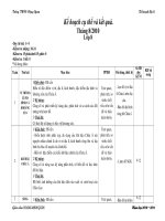 kế hoạch DH Địa 8 hay