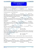 đề thi thử đại học số 3 2013