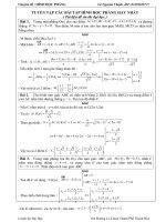 110 BT phương pháp tọa độ 