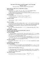 TOÁN CAO ĐẲNG A,B,D 2009