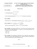 De thi chuyen Toan_VinhPhuc2009