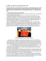 6 nhiệm vụ trọng tâm năm học 2010 - 2011