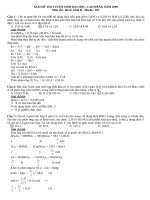 giải chi tiết đề thi đại học khối B 2009