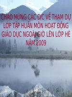 Xây dựng trường học than thiện - học sinh tích cực