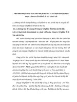 TÌNH HÌNH THỰC TẾ KẾ TOÁN TIÊU THỤ HÀNG HÓA VÀ XÁC ĐỊNH KẾT QUẢTIÊU THỤ Ở CÔNG TY CỔ PHẦN Ô TÔ VẬN TẢI HÀ TÂY