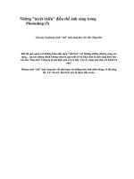 Những “tuyệt chiêu” điều chế ánh sáng với Photoshop 3