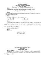 đề- đáp án toán HSG lớp 5
