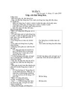 GA thu cong lop 3 tuan 6 - 8