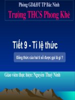 Tiet 9 Ty le thuc