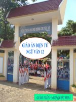 THỰC HÀNH MỘT SỐ PHÉP TU TỪ VÀ CÚ PHÁP