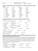 De HSG 8 vong truong