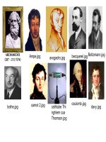 ẢNH CÁC NHÀ BÁC HỌC