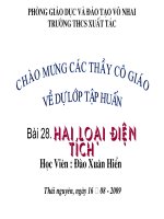 Bài 28: Hai loại điện tích