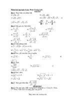 Phiếu bài tập toán 9 tuần 4 (đại hình)