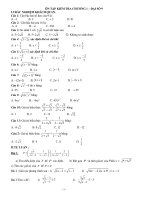 KIỂM TRA CHƯƠNG I-ĐAI SỐ 9