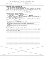 BÀI THI HỌC SINH GIỎI LỚP 2  MÔN TIẾNG VIỆT.DOC