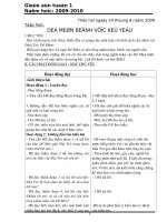 Giáo án lớp 4 tuần 1 theo chuẩn KT và KN, các bạn có thể tham khảo