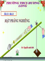 mặt phẳng nghiêng