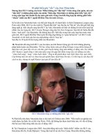 10 phát biểu gây sốc của huấn luyện viên người Bồ Đào Nha 