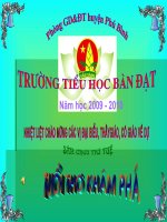 chuong trinh tuoi tho kham pha