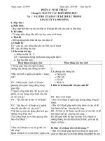 Giáo án Công nghệ 8 CT mới