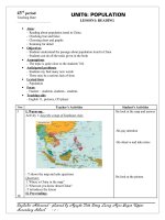 Giáo án Tiếng Anh 11NC