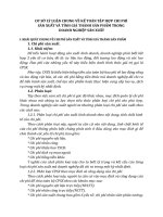 CƠ SỞ LÝ LUẬN CHUNG VỀ KẾ TOÁN TẬP HỢP CHI PHÍ