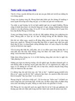 Nước mắt và sự tha thứ