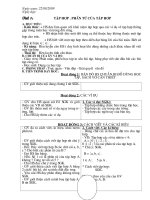 Giáo án Số Học 6 - Chuẩn