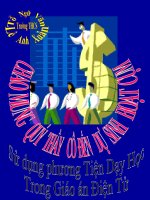 aiử dụng các phương tiện dạy học vào giờ dạy điện tử