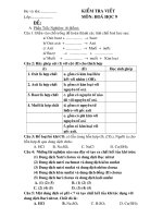 KIEM TR DINH KY HOA HOC 