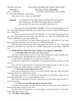 KẾ HOẠCH HOẠT ĐỘNG ĐIỂM TRƯỜNG