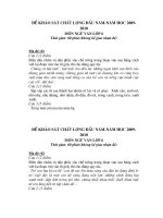 kscl dau nam09-10(co dap an)