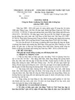 Chương trình Đoàn trường học 2009-2010 của Tỉnh QN