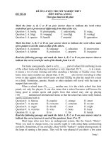 T/ANH 12: ĐỀ ÔN THI TỐT NGHIỆP_28