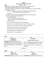 GA lớp ghép 1+2 Tuần 7